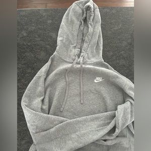 Grey nike hoodie